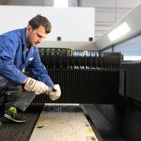an image about one working machinist